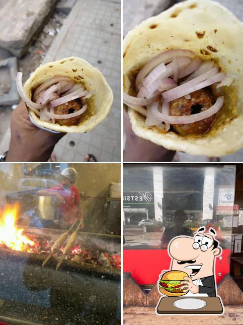 Order a burger at Khan Saheb Grills & Rolls - Shivaji Nagar