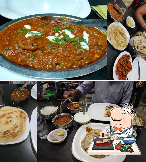 Chicken curry at Majestic Hotel