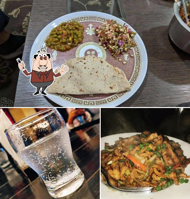 The image of Red Chilli’s food and beer