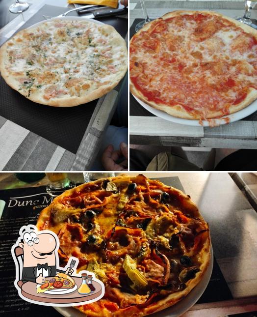 Prova una pizza a Dune Mosse