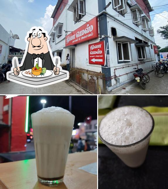 The image of Nila mess’s food and exterior
