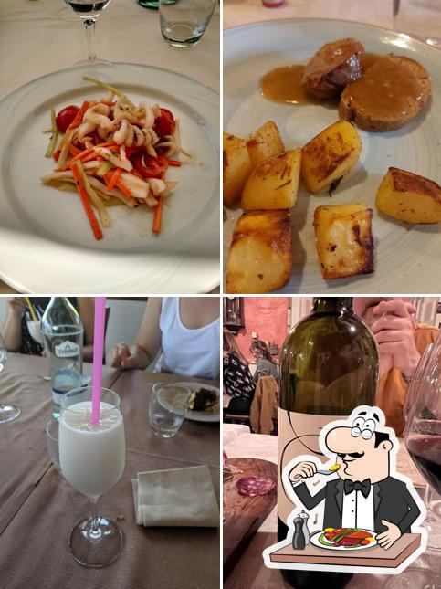 Cibo al Osteria del Laghetto