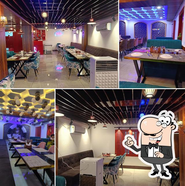 The interior of The bliss restaurant