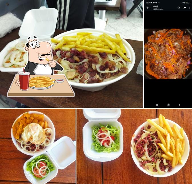 Batata frita em Restaurante Tempero de Mãe