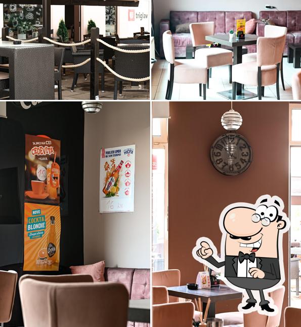 Dai un'occhiata agli interni di Time Café
