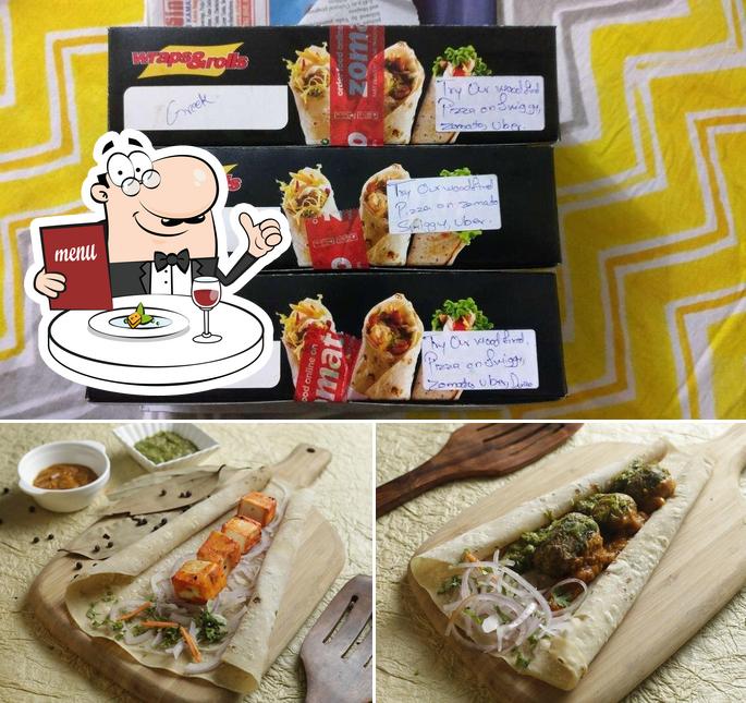 Meals at Wraps and rolls