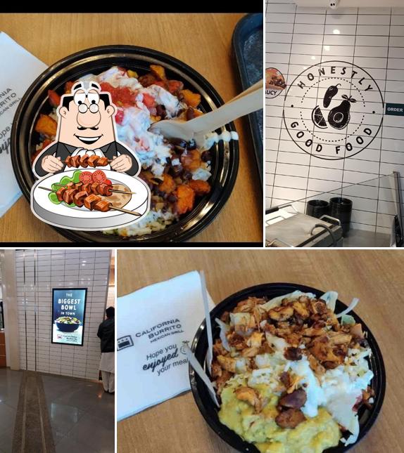 Food at California Burrito Mexican Kitchen @ Inorbit Mall