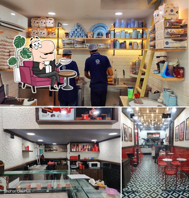 The interior of GIANI ICE CREAM