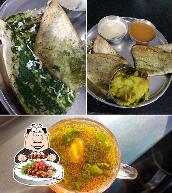 Food at Hotel Anand Vihar