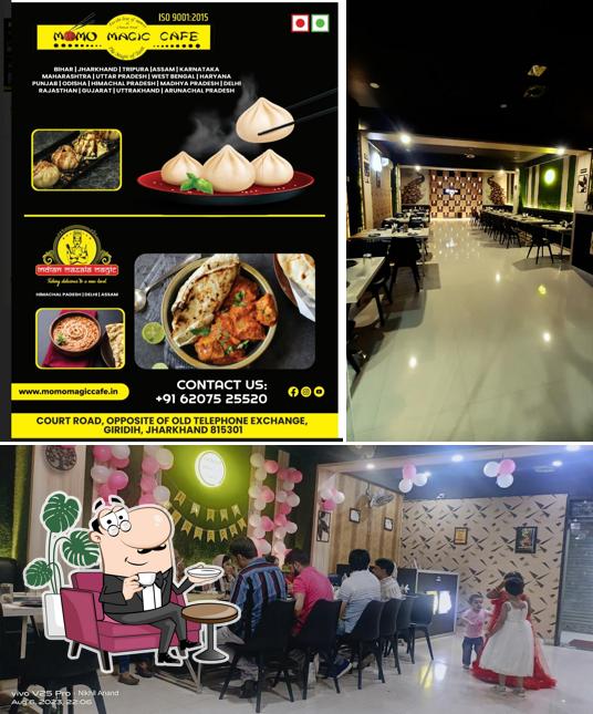 Check out how Momo Magic Cafe & Indian Masala Magic (Family Restaurant) looks inside