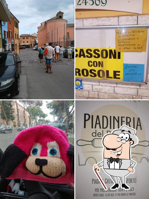 Goditi la vista dagli esterni di Piadineria del Borgo eli-yan