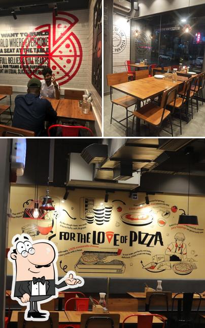 The interior of Pizza Hut Chinakada, Kollam