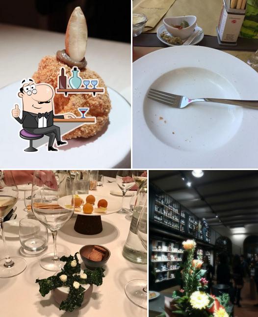 Tra le diverse cose da Enoteca Regionale Del Roero Canale si possono trovare la interni e cibo