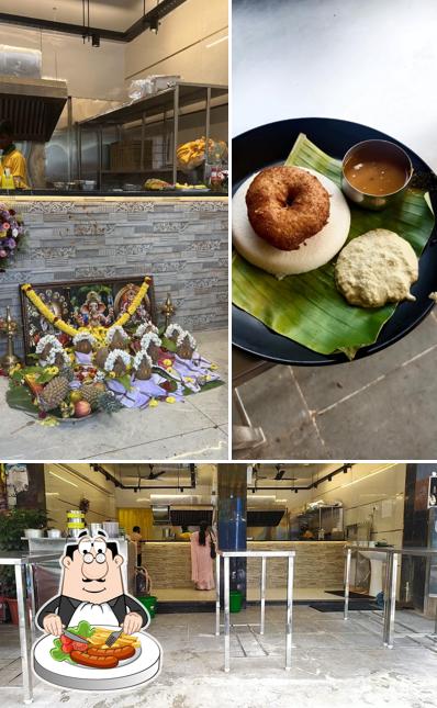 Meals at Annapoorna Cafe