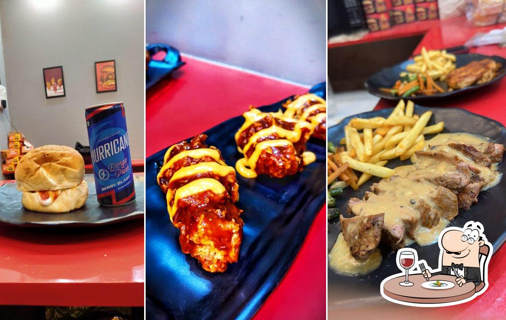 Food at Buffalo Burger House