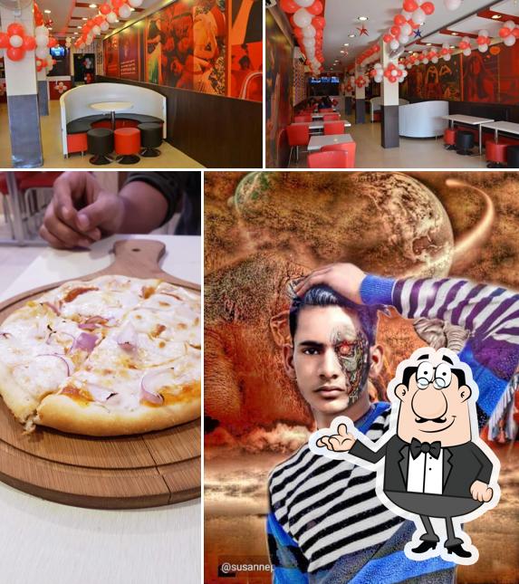 The interior of Food O Fest