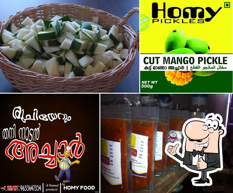 See this picture of Homy Food