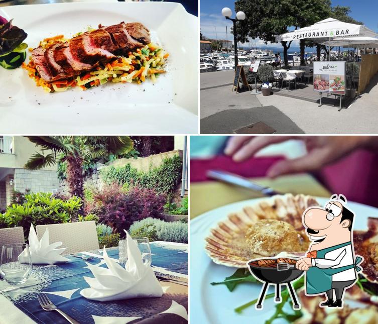 Prenditi i un pasto a base di carne a Restaurant Palma