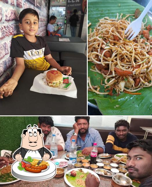 Food at SRI KARTHIKEYA HOTEL