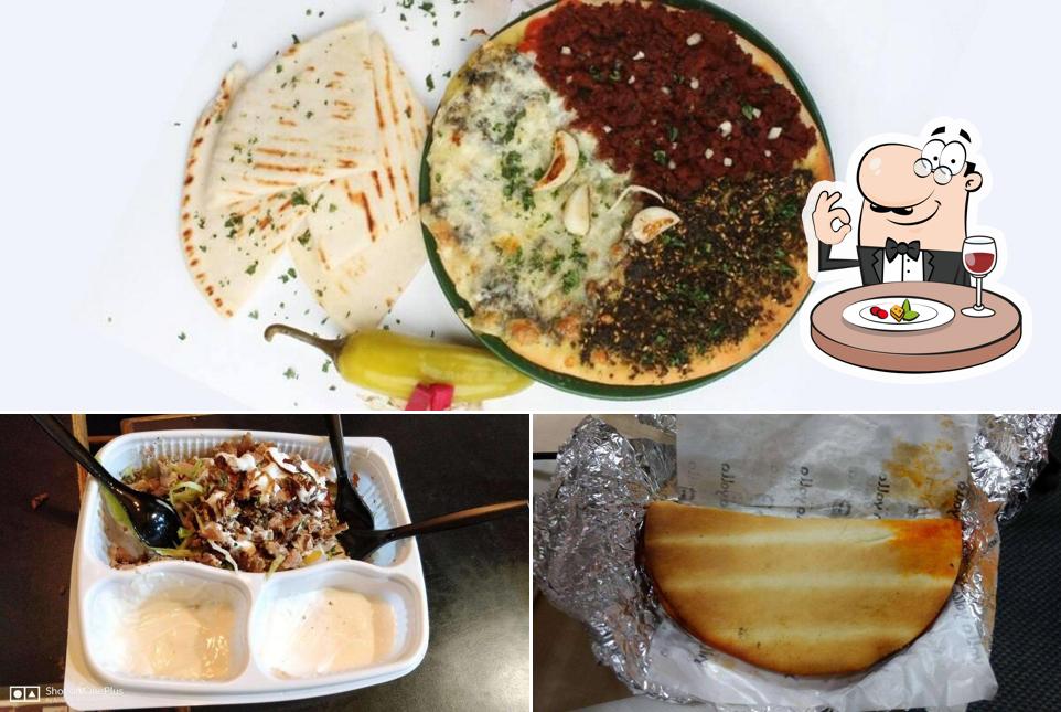 Food at Yalla Yalla