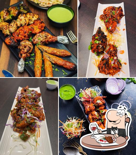 ARABIAN DELIGHT RESTAURANT serves meat meals