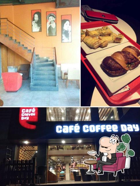 Café Coffee Day is distinguished by interior and exterior