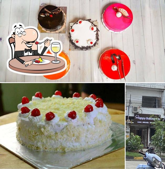 Food at Happy Baking Company Best cake shop in Indore Best Bakery in Indore Best Rating on Zomato and Swiggy