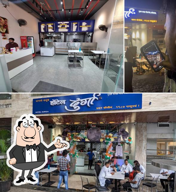 The interior of Hotel Durga