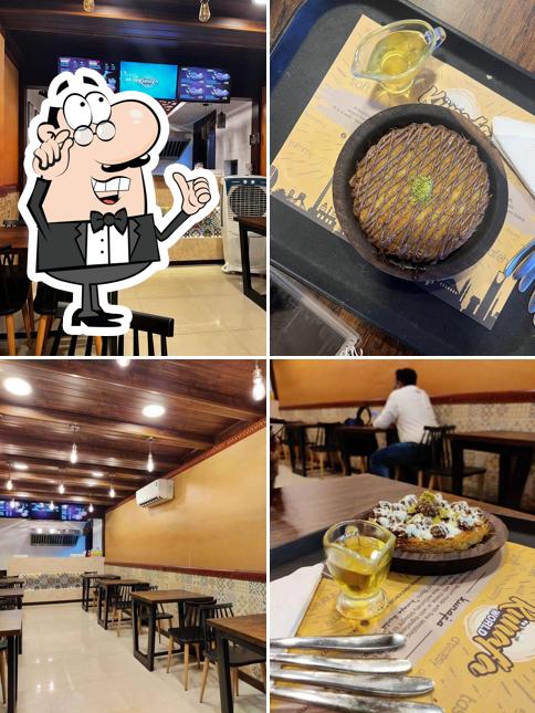The interior of Kunafa World