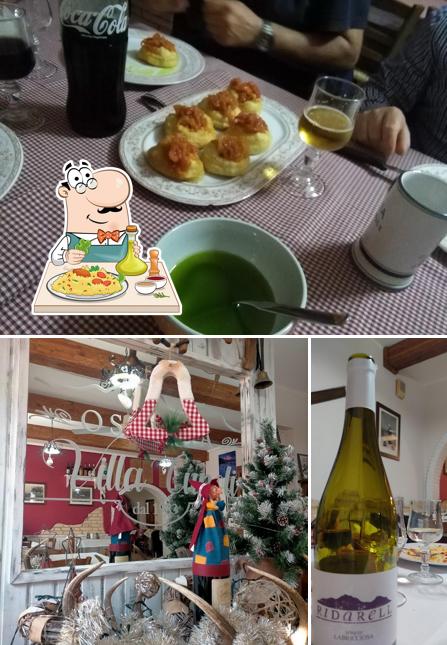 La cibo e bevanda del ristorante