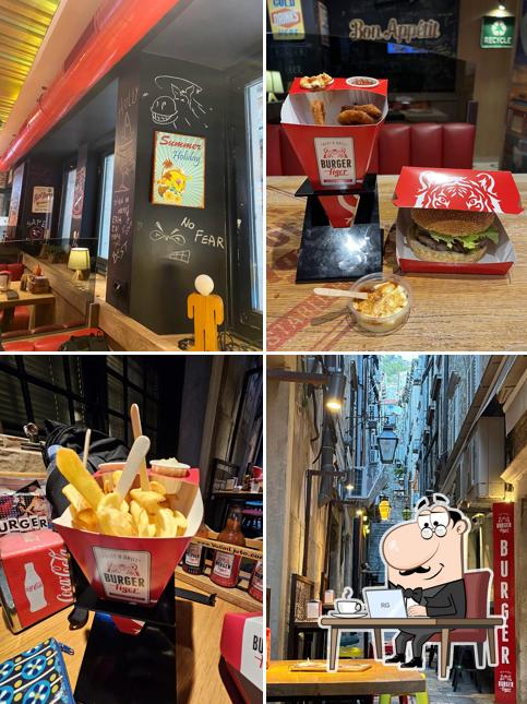 Gli interni di Burger Tiger