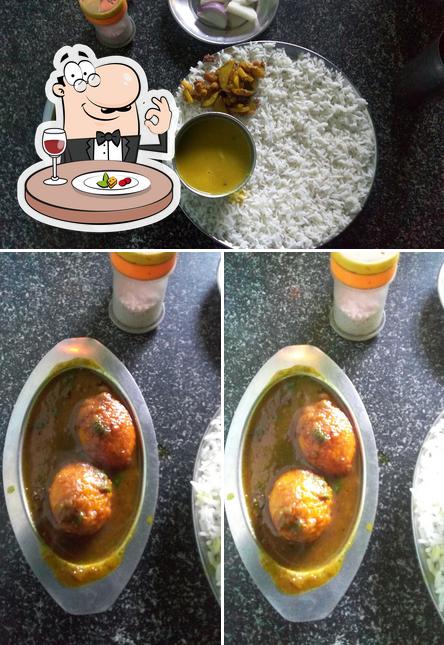 Food at Hotel RK