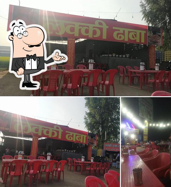 The interior of Lakki dhaba