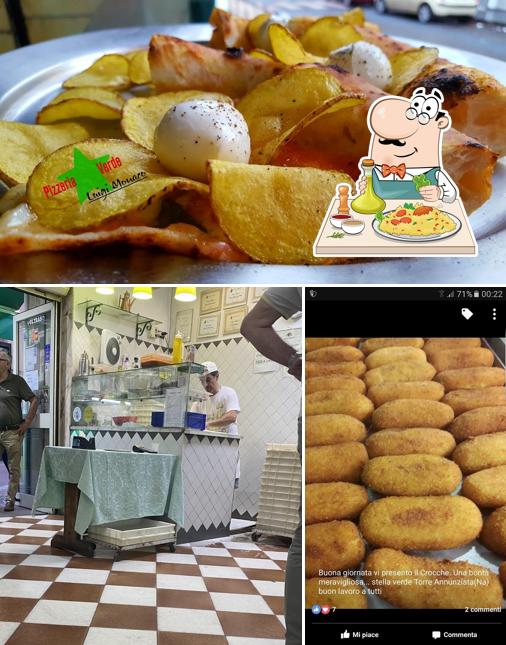 Ristorante Pizzeria Stella Verde si caratterizza per la cibo e bevanda