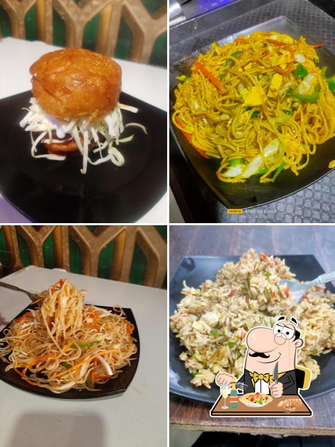 Pad thai at Smiley's food court