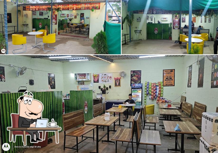 The interior of THE SNACKS HUB