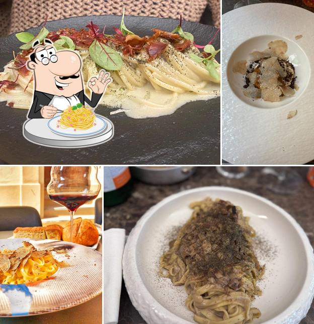 Spaghetti alla carbonara al Ristorante Luce
