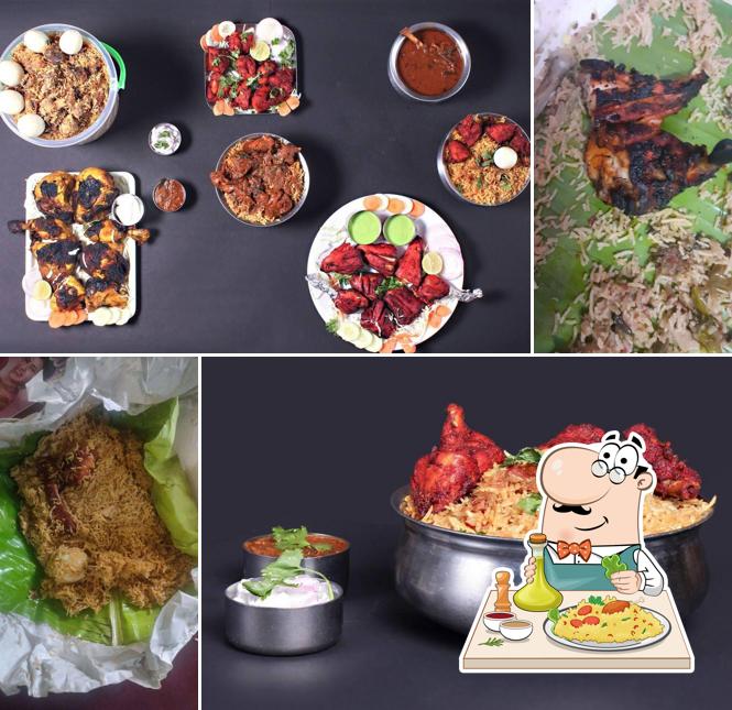 Meals at Salem RR Biriyani Unavagam