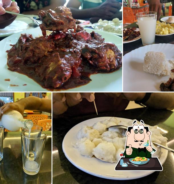 Food at Vayaloram Toddy shop and family restaurant