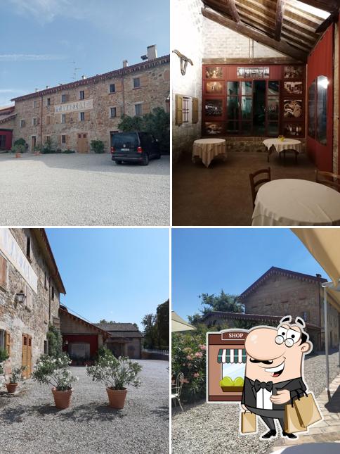 Puoi goderti l'aria fresca dal dehors di Azienda Agricola e Agrituristica Cavazzone