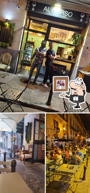 Gli interni di Al Corso Sicilian Food&Drink