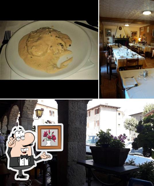 Gli interni di Albergo ristorante La Loggia