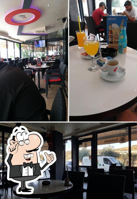Gli interni di Cafe F1
