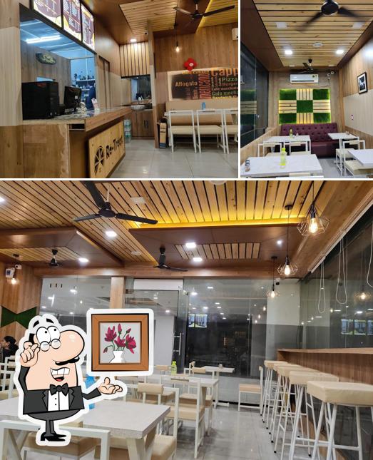The interior of Café Retreat