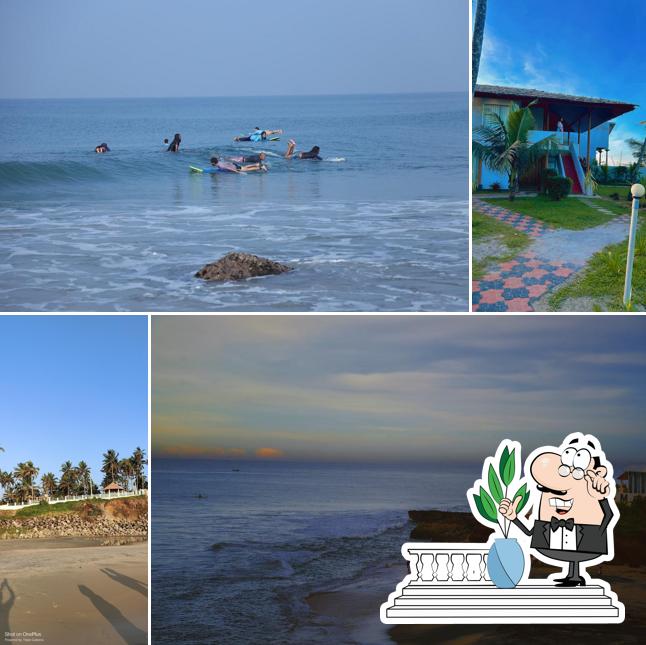 You can get some fresh air outside Coconut Cove Beach Resort , Varkala