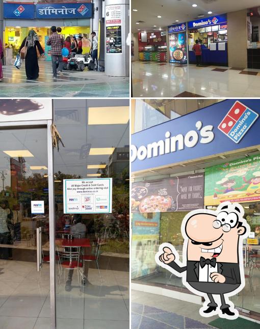 The interior of Domino's Pizza Manpada Thane West, Thane