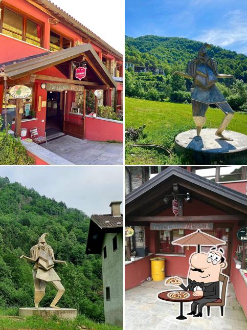 Goditi la vista dagli esterni di Foresteria Valsesia
