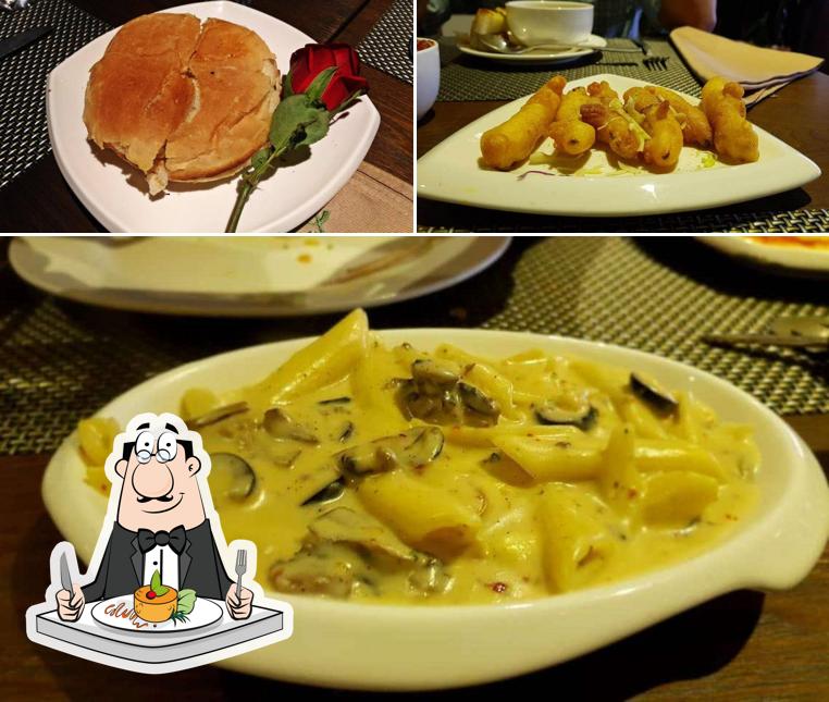Food at Little Italy Restaurant