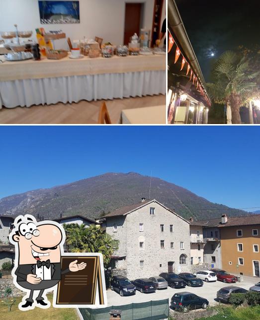 La immagine di esterno e cibo da Osteria Belvedere