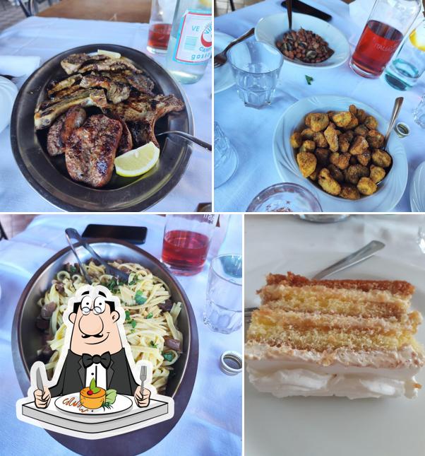 Cibo al Osteria Caiola